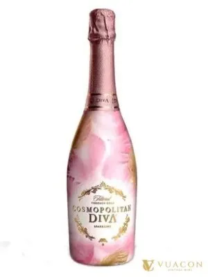 Cosmopolitan Diva Peach – vang trái cây, Latvia, 750ml