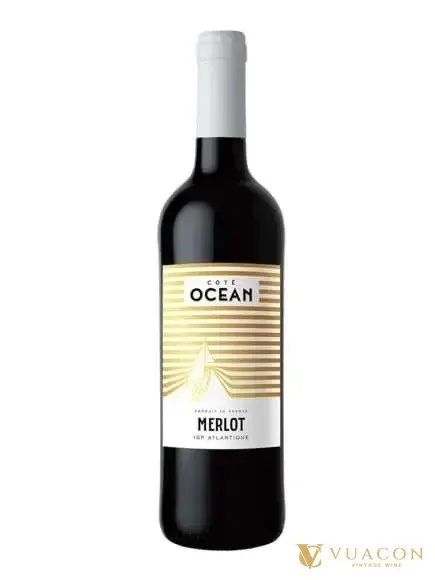 Cote Ocean Merlot – Pháp, 750ml – chai và nhãn