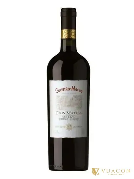 Cousino Macul Don Matias Reserva Cabernet Sauvignon – Chile, 750ml