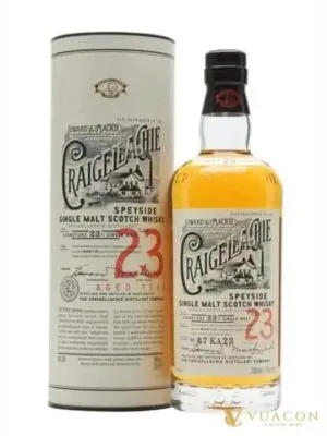 Craigellachie 23 năm – single Malt Scotch, Speyside, Scotland, 700ml