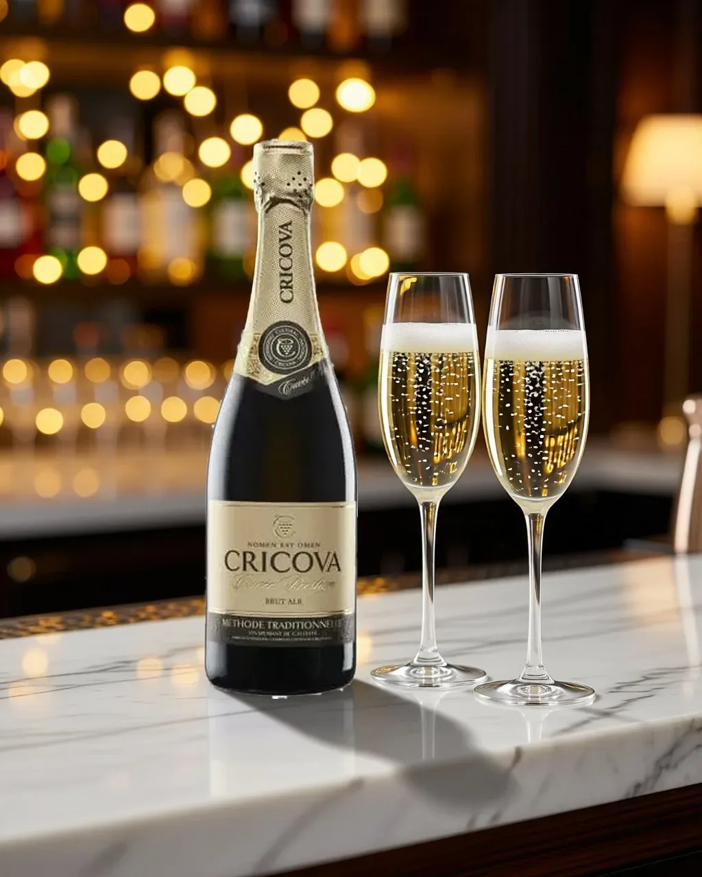 Cricova Cuvee Prestige Brut – sparkling Brut, Moldova, 750ml (ảnh bối cảnh)