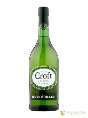 Croft Original Pale Cream Sherry – Tây Ban Nha, 750ml