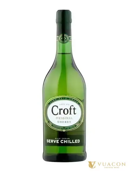 Croft Original Pale Cream Sherry – Tây Ban Nha, 750ml