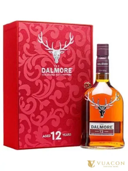 Dalmore 12 năm – Hộp quà Tết 2025 – single Malt Scotch, Highland, Scotland, 700ml