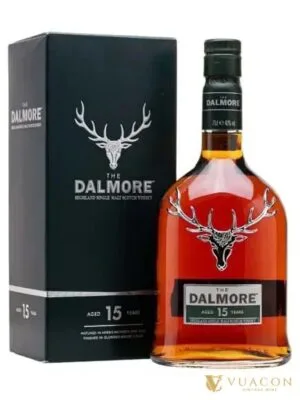 Dalmore 15 năm Highland Single Malt Scotch Whisky – Scotland, 700ml
