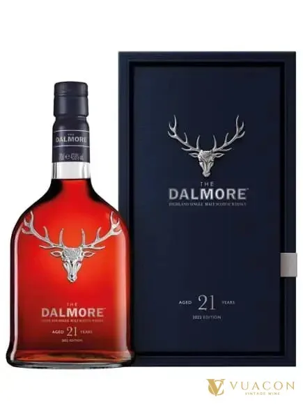 Dalmore 21 năm Highland Single Malt Scotch Whisky – phiên bản giới hạn, Scotland, 700ml