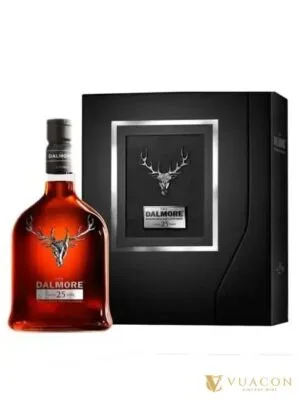 Dalmore 25 năm Highland Single Malt Scotch Whisky – Scotland, 700ml