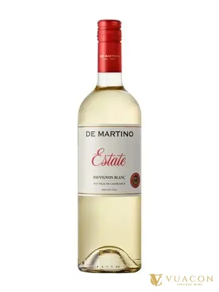 De Martino Estate Sauvignon Blanc – Casablanca Valley, Chile, 750ml – chai và nhãn