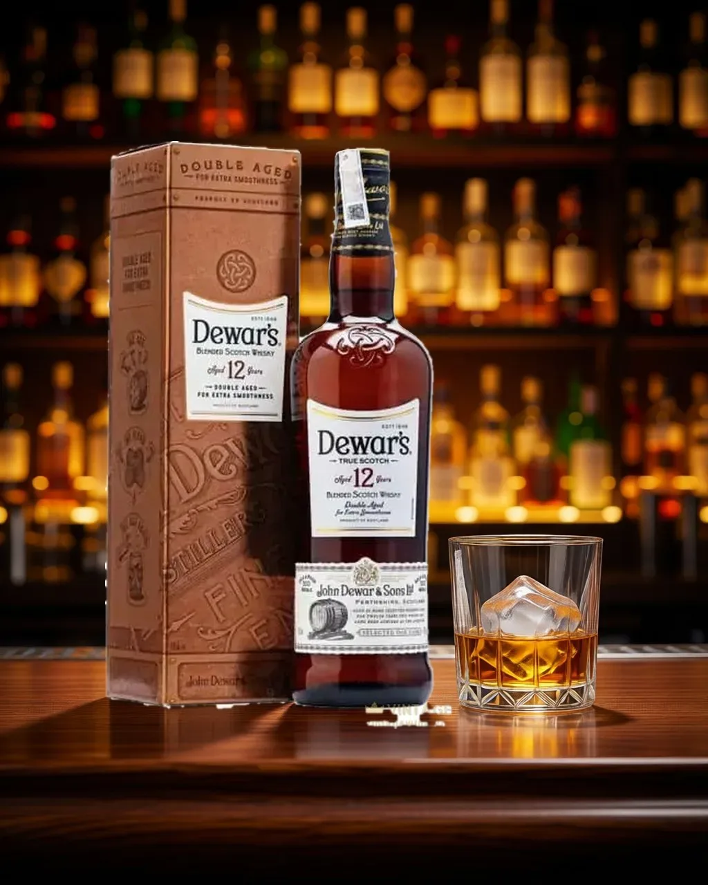 Dewar’s 12 năm – blended Scotch, Scotland, 700ml (ảnh bối cảnh)
