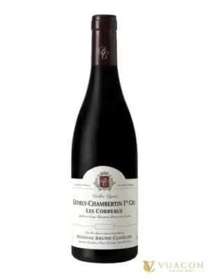 Domaine Bruno Clavelier Gevrey Chambertin 1er Cru Les Corbeaux – Burgundy, Pháp, 750ml