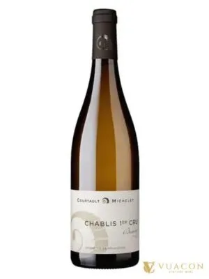 Domaine Courtault Chablis Premier Cru Beauroy – Burgundy, Pháp, 750ml
