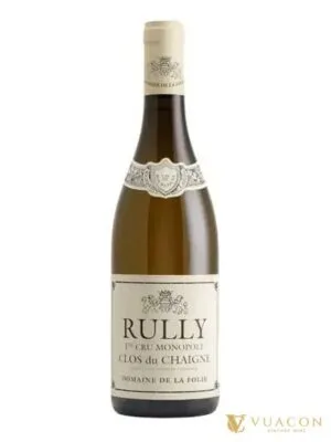 Domaine de la Folie Rully 1er Cru Clos du Chaigne Monopole – Burgundy, Pháp, 750ml