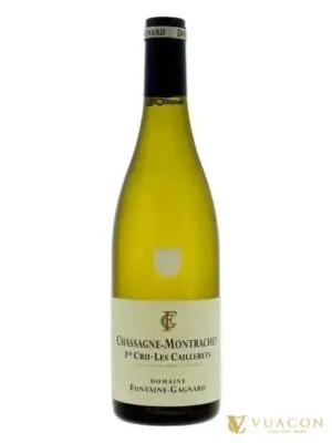 Domaine Fontaine-Gagnard Chassagne-Montrachet Caillerets 1er Cru Blanc – Burgundy, Pháp, 750ml