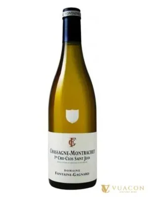 Domaine Fontaine-Gagnard Chassagne-Montrachet Clos Saint-Jean 1er Cru Blanc – Burgundy, Pháp, 750ml