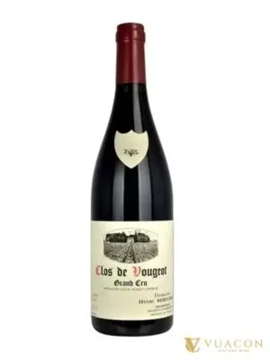 Domaine Henri Rebourseau Clos De Vougeot Grand Cru – Burgundy, Pháp, 750ml