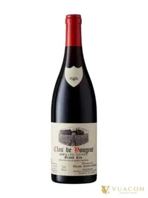 Domaine Henri Rebourseau Clos De Vougeot Vieilles Vignes Grand Cru – Burgundy, Pháp, 750ml