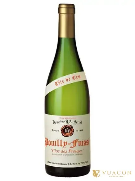 Domaine J.A. Ferret Pouilly Fuisse Clos des Prouges – Burgundy, Pháp, 750ml