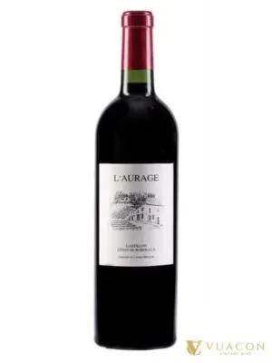 Domaine L’Aurage Castillon Cotes de Bordeaux – Pháp, 750ml