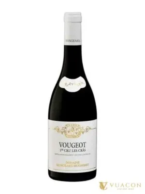 Domaine Mongeard Mugneret Vougeot 1er Cru Les Cras – Burgundy, Pháp, 750ml