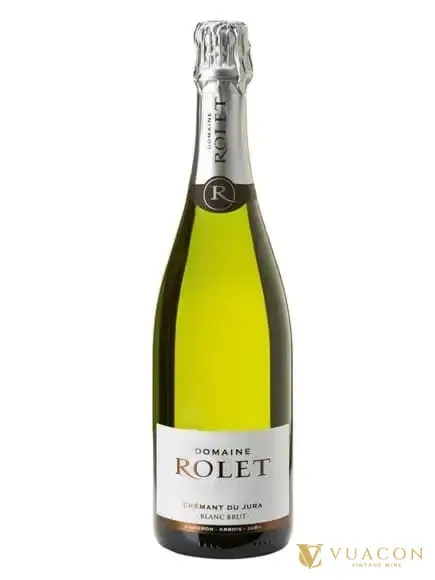 Domaine Rolet Cremant du Jura Blanc Brut – sparkling Brut, Pháp, 750ml