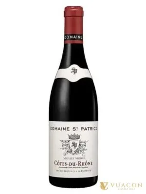 Domaine St Patrice Côtes-Du-Rhône – Côtes du Rhône, Pháp, 750ml