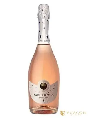 Due Palme Melarosa Rose Extra Dry – sparkling Rosé, Puglia, Ý, 750ml