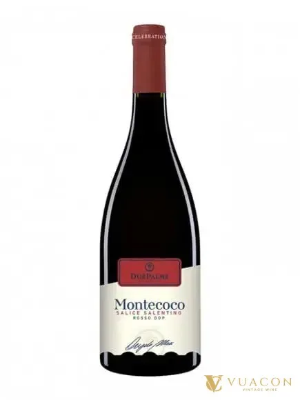 Due Palme Montecoco Salice Salentino Rosso – Puglia, Ý, 750ml