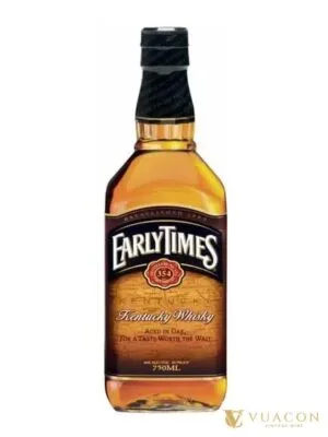 Early Times Whisky – whiskey Mỹ, Hoa Kỳ, 750ml