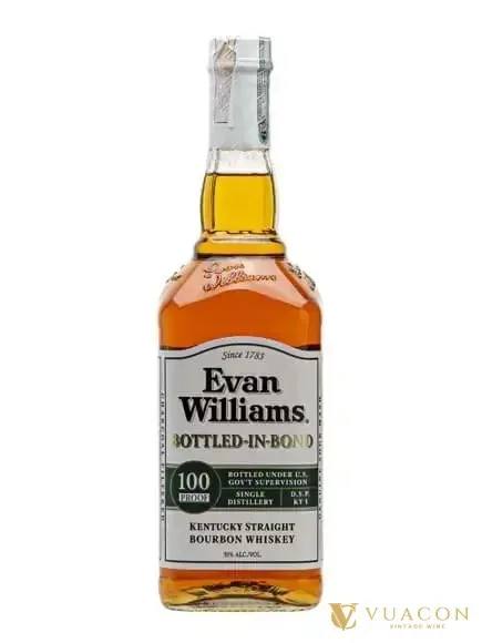 Evan Williams White Bottled In Bond Bourbon – Hoa Kỳ, 750ml