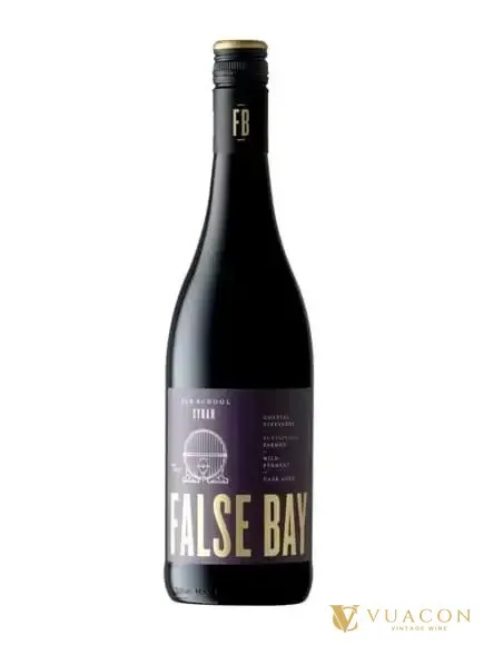 False Bay Old School Syrah – Nam Phi, 750ml