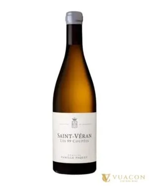 Famille Paquet Saint-Veran Les 99 Coupees – Burgundy, Pháp, 750ml