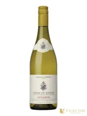 Famille Perrin Cotes du Rhone Reserve Blanc – Côtes du Rhône, Pháp, 750ml