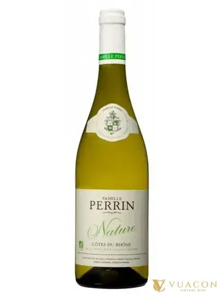 Famille Perrin Nature Cotes-du-Rhone Blanc – Côtes du Rhône, Pháp, 750ml