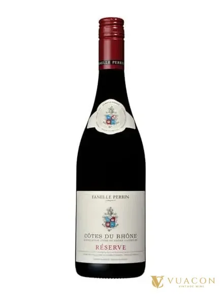 Famille Perrin Reserve Cotes du Rhone Rouge – Côtes du Rhône, Pháp, 750ml