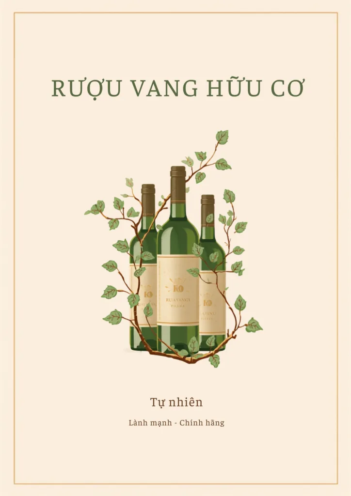 Rượu vang hữu cơ - VUACON