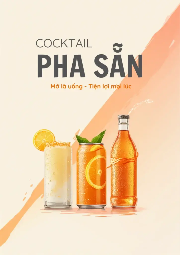 Cocktail pha sẵn - VUACON