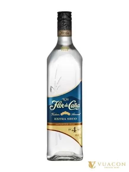 Flor de Cana 4 năm – Extra Seco – rum, Nicaragua, 700ml
