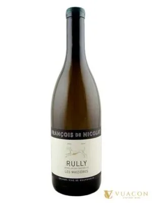 Francois de Nicolay Rully Les Maizieres – Burgundy, Pháp, 750ml