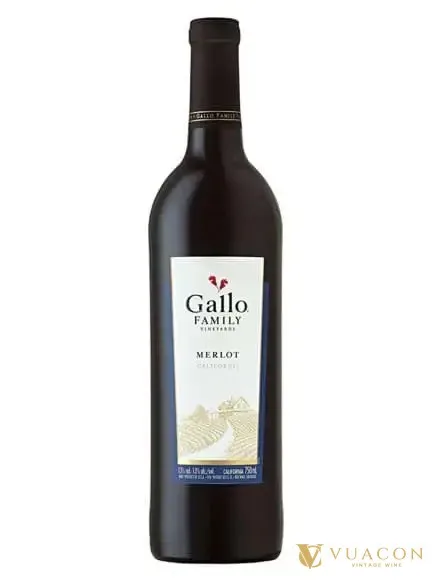 Gallo Family Vineyards Merlot – Hoa Kỳ, 750ml