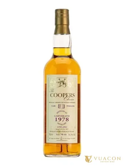 Garnheath 1978 – 34 năm Coopers Choice Single Grain Scotch Whisky – vintage / Đóng chai theo năm, Scotland, 700ml