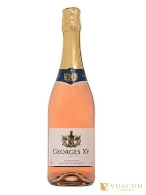 Georges XV Sparkling Brut Rose – Pháp, 750ml