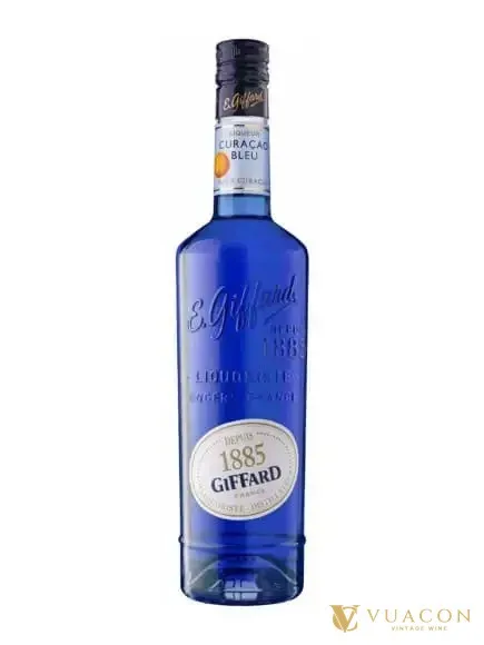 Giffard Blue Curacao – liqueur, Pháp, 700ml