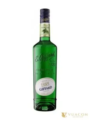 Giffard Creme De Menthe Green – liqueur, Pháp, 700ml