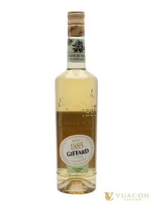 Giffard Elderflower Alcohol Free – liqueur, Pháp, 700ml