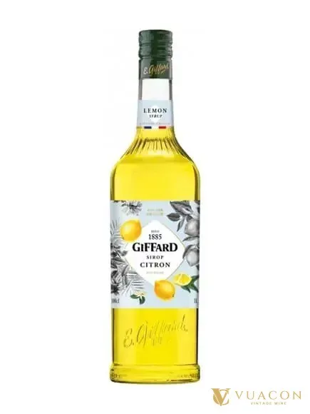 Giffard Lemon Syrup – siro, Pháp
