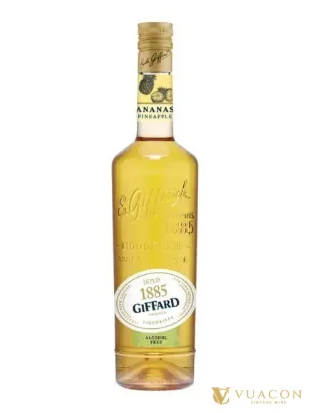 Giffard Pineapple Alcohol Free – liqueur, Pháp, 700ml