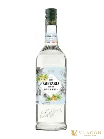 Giffard Rum Flavor Syrup – siro, Pháp