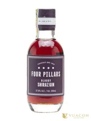 Gin Four Pillars Bloody Shiraz 200ml – Úc