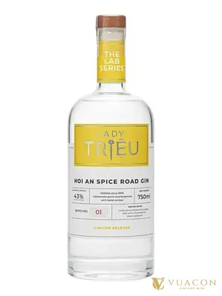 Gin Lady Trieu Hoi An Spice Road Gin – Việt Nam, 750ml