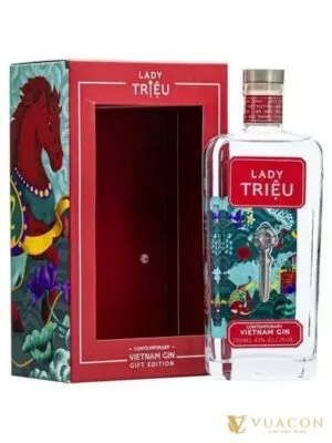 Gin Lady Triệu – Hộp quà Tết 2026 – Việt Nam, 700ml